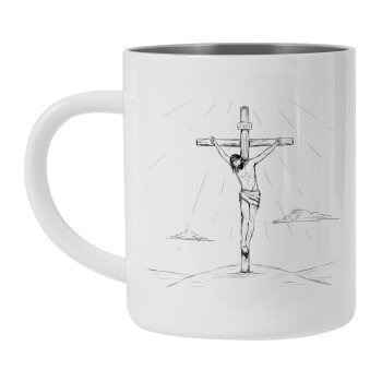 Jesus Christ , Mug Stainless steel double wall 300ml