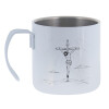 Mug Stainless steel double wall 400ml