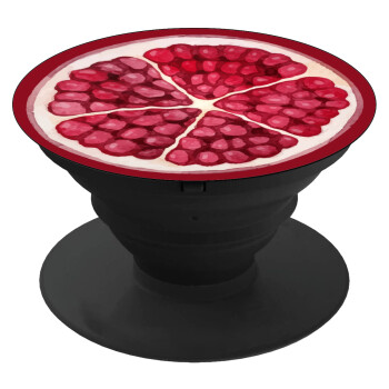 pomegranate, Phone Holders Stand  Black Hand-held Mobile Phone Holder