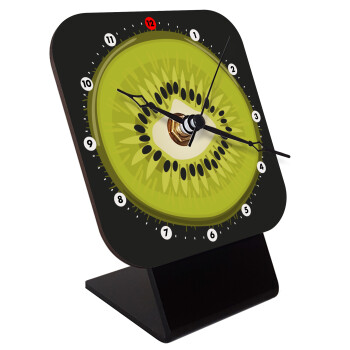 Ακτινίδιο, Επιτραπέζιο ρολόι ξύλινο με δείκτες (10cm)