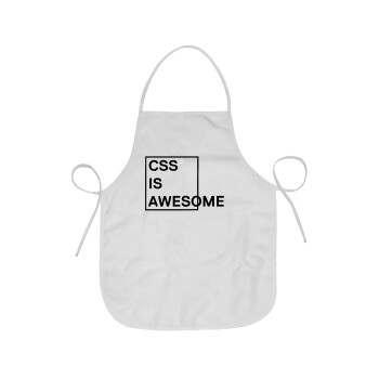 CSS is awesome, Chef Apron Short Full Length Adult (63x75cm)