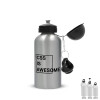 Metallic water jug, Silver, aluminum 500ml