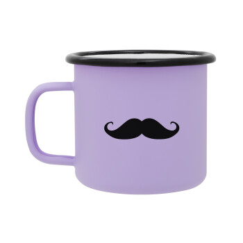 moustache, Κούπα Μεταλλική εμαγιέ ΜΑΤ Light Pastel Purple 360ml