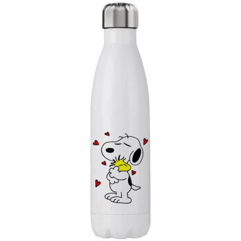 Snoopy Love, Stainless steel, double-walled, 750ml