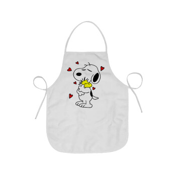 Snoopy Love, Chef Apron Short Full Length Adult (63x75cm)