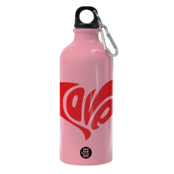 Love, Water bottle 600ml