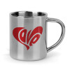 Mug Stainless steel double wall 300ml