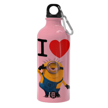 I love by minion, Water bottle 600ml