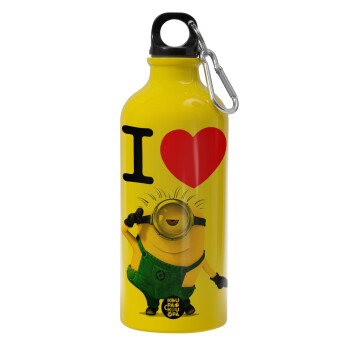 I love by minion, Water bottle 600ml