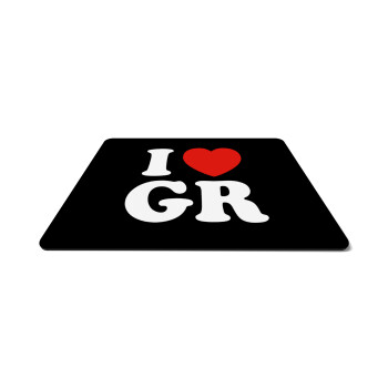 I Love GR, Mousepad rect 27x19cm