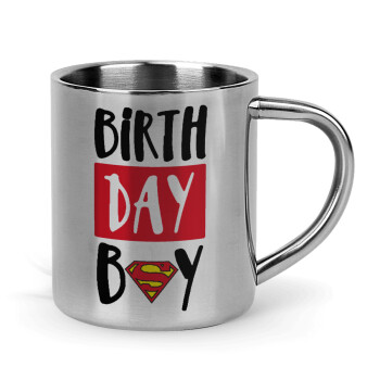 Birth day Boy (superman), Mug Stainless steel double wall 300ml