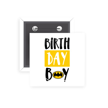 Birth day Boy (batman), Κονκάρδα παραμάνα τετράγωνη 5x5cm