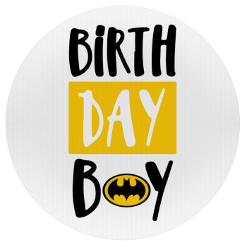 Birth day Boy (batman), Mousepad Round 20cm