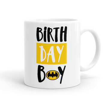 Birth day Boy (batman), Ceramic coffee mug, 330ml (1pcs)