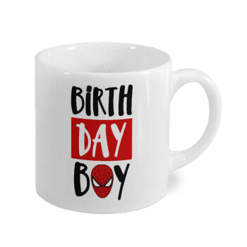 Birth day Boy (spiderman), Κουπάκι κεραμικό, για espresso 150ml