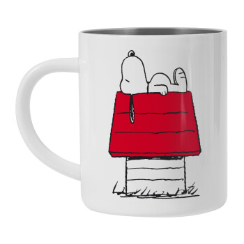 Το σπίτι του snoopy, Mug Stainless steel double wall 300ml