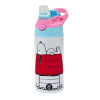 Children's hot water bottle, stainless steel, with safety straw, Pink/BlueCiel (360ml) BPA FREE