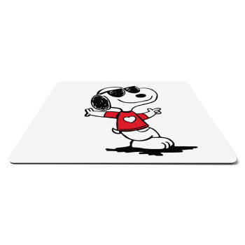 Snoopy καρδούλα, Mousepad ορθογώνιο 27x19cm