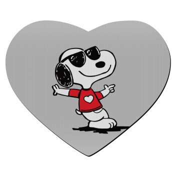 Snoopy καρδούλα, Mousepad heart 23x20cm