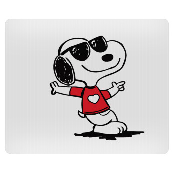 Snoopy καρδούλα, Mousepad ορθογώνιο 23x19cm