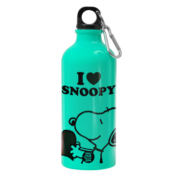 I LOVE SNOOPY, Παγούρι νερού 600ml