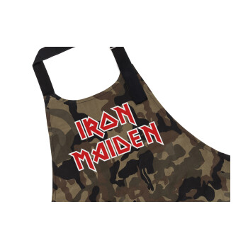 Iron maiden, Ποδιά Σεφ με τσέπες, Βαμβακερή, Camouflage (ΕΝΗΛΙΚΩΝ, 100% COTTON)