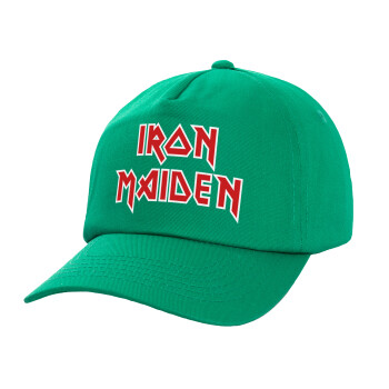Iron maiden, Καπέλο Ενηλίκων Baseball, 100% Βαμβακερό,  Πράσινο (ΒΑΜΒΑΚΕΡΟ, ΕΝΗΛΙΚΩΝ, UNISEX, ONE SIZE)