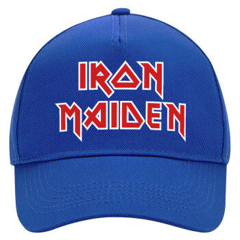 Iron maiden, Ultimate Adult Hat BLUE, (100% COTTON DRILL, ADULT, UNISEX, ONE SIZE)