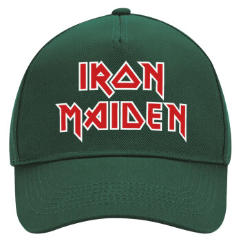 Iron maiden, Adult Ultimate Hat GREEN, (100% COTTON DRILL, ADULT, UNISEX, ONE SIZE)