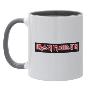 Iron maiden, Mug colored grey, ceramic, 330ml