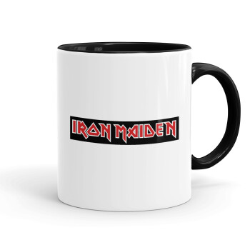 Iron maiden, Mug colored black, ceramic, 330ml