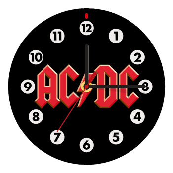 AC/DC, Ρολόι τοίχου ξύλινο (20cm)