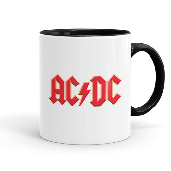AC/DC, Mug colored black, ceramic, 330ml