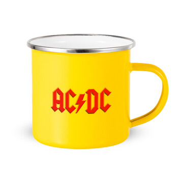AC/DC, Κούπα Μεταλλική εμαγιέ Κίτρινη 360ml