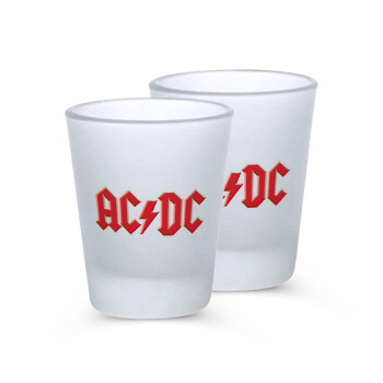 AC/DC, Σφηνοπότηρα γυάλινα 45ml του πάγου (2 τεμάχια)