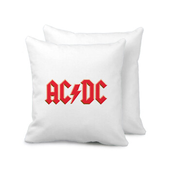 AC/DC, Μαξιλάρι καναπέ 40x40cm περιέχεται το  γέμισμα