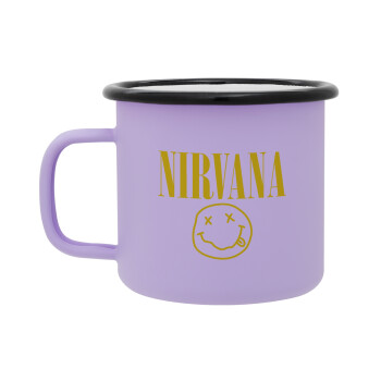 Nirvana, Κούπα Μεταλλική εμαγιέ ΜΑΤ Light Pastel Purple 360ml