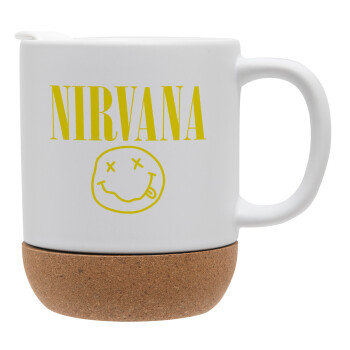 Nirvana, Ceramic coffee mug Cork (MAT), 330ml (1pcs)