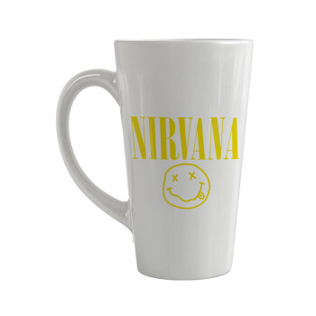 Nirvana, Κούπα κωνική Latte Μεγάλη, κεραμική, 450ml
