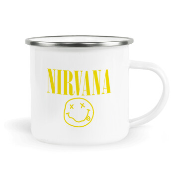 Nirvana, Κούπα Μεταλλική εμαγιέ λευκη 360ml