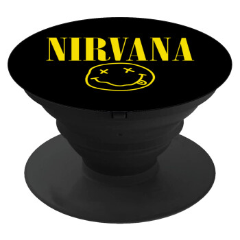 Nirvana, Phone Holders Stand  Black Hand-held Mobile Phone Holder
