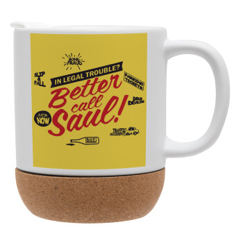 Better Call Saul, Ceramic coffee mug Cork (MAT), 330ml (1pcs)