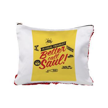 Better Call Saul, Red sequin cosmetic bag