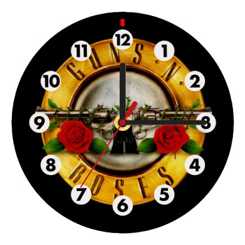 Guns N' Roses, Wooden wall clock (20cm)