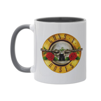 Guns N' Roses, Mug colored grey, ceramic, 330ml