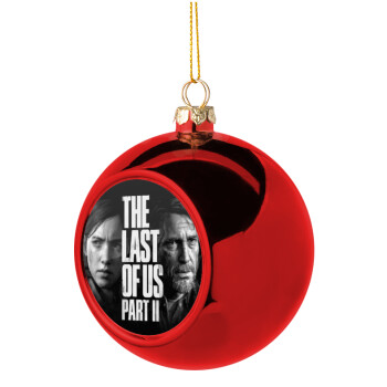 Last of us 2, Christmas tree ball Red 8cm