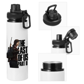 Last of us, Ellie, Metal water bottle with safety cap, aluminum 850ml
