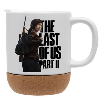 Last of us, Ellie, Ceramic coffee mug Cork (MAT), 330ml (1pcs)