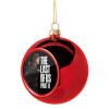 Christmas tree ball Red 8cm