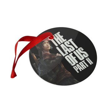 Last of us, Ellie, Christmas ornament glass 9cm